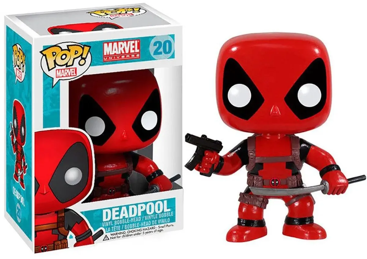Funko Pop! Deadpool Marvel Figuur 10cm - 3052 - Multicolor - afbeelding 6 van 6