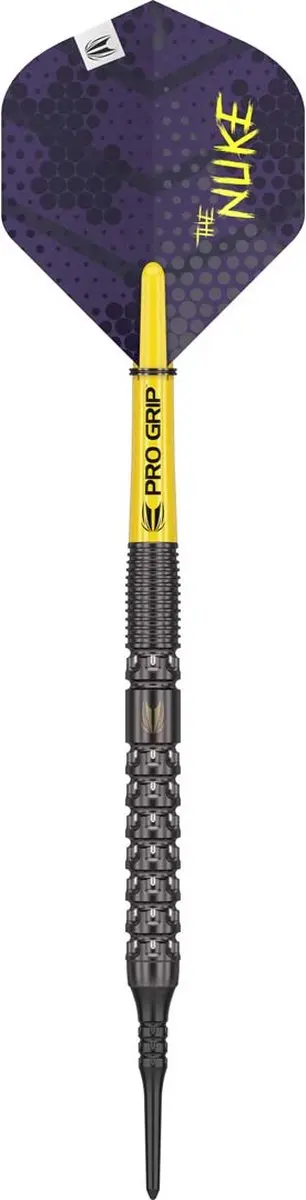 Target Luke Littler G1 Soft Tip Dartpijlen 90% Wolfraam - 19g - The Nuke Signature Editie