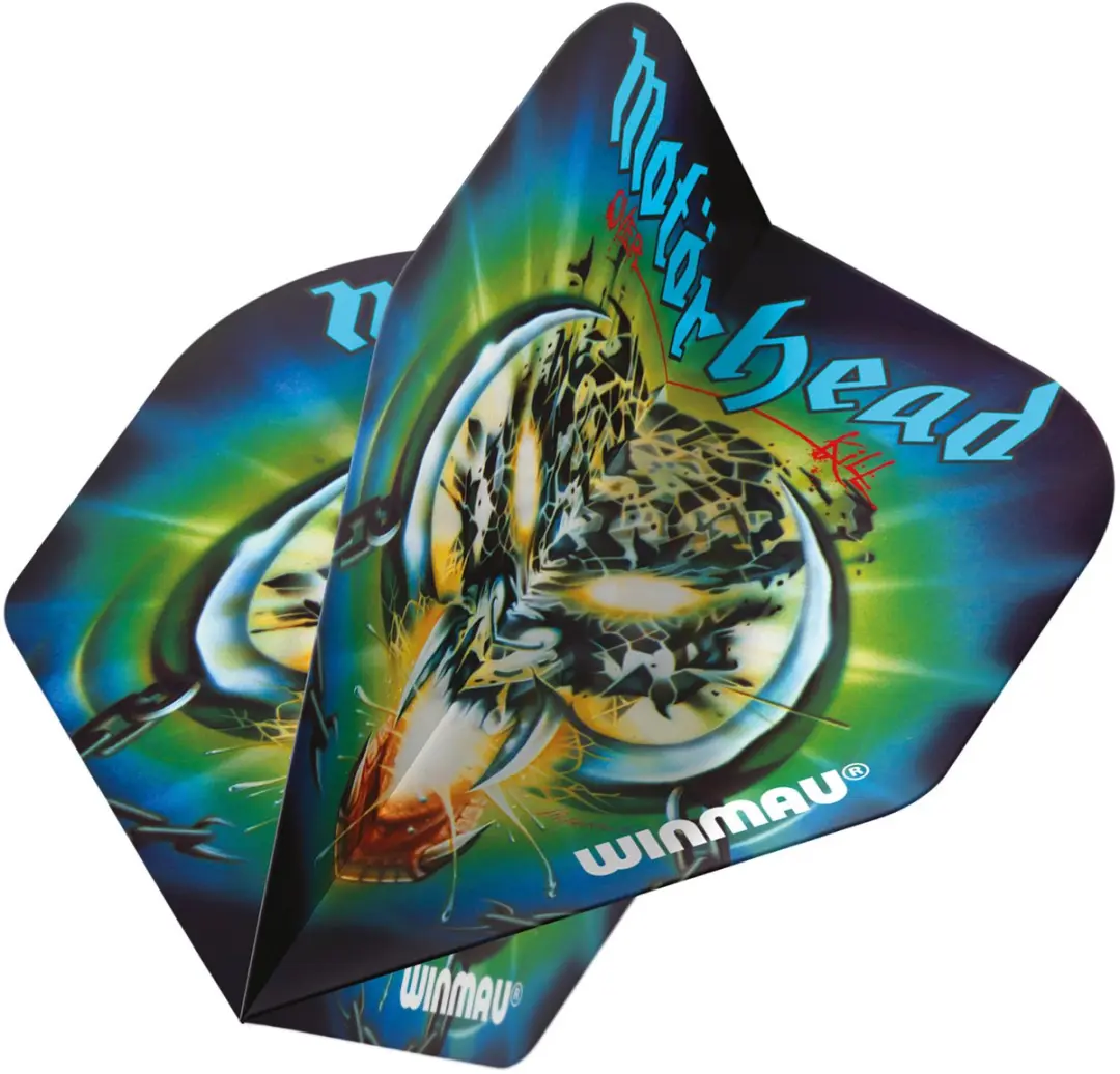 Winmau Rock Legends Motorhead Dart Flights - 3 Stuks - Multi