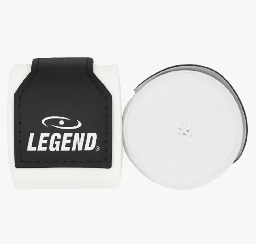 Legend Boksbandages 2,5m - One Size Wit