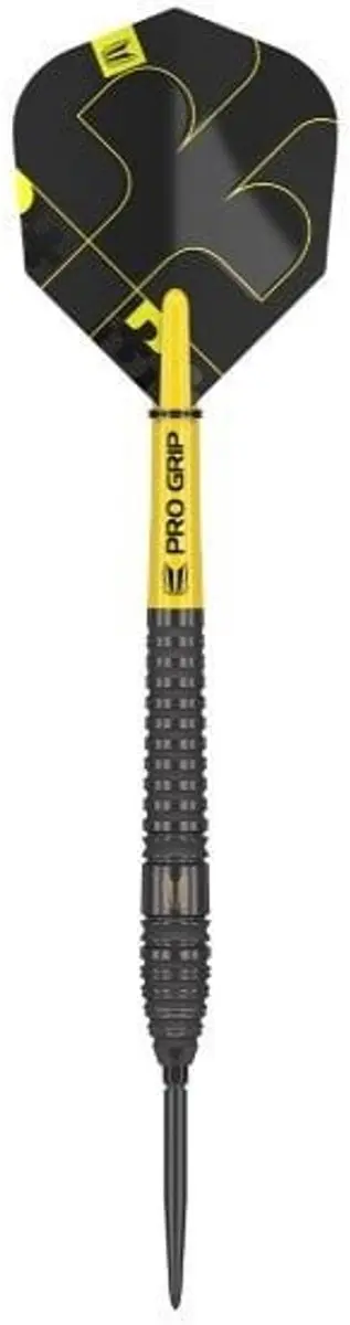 Target Darts Bolide Void Steel Tip 26G - 3 Stuks - Barrel 03 - Zwarte Titanium Nitride Coating - afbeelding 6 van 6