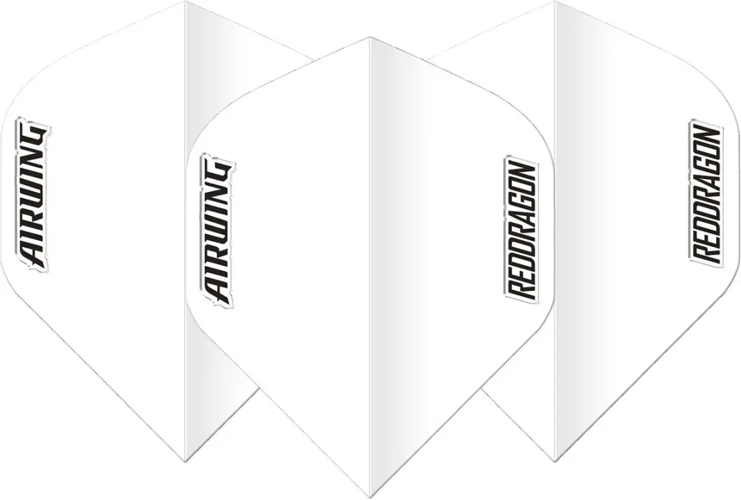 Red Dragon Airwing White Dart Flights F6890 - 3 Stuks