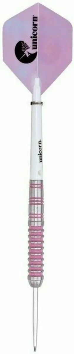 Unicorn Autograph Steeltip Dartpijlen 22g - 3 Stuks - Roze