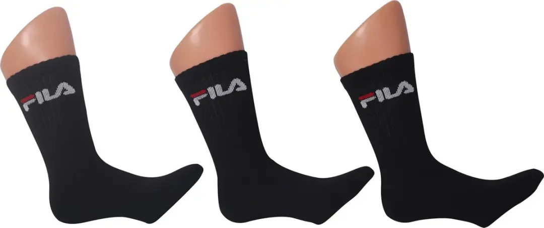 Fila Tennis Sokken 39-41 - 3 Stuks - Zwart