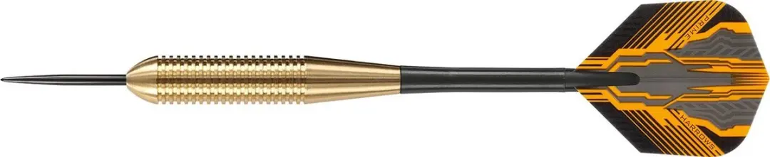 Harrows Club Brass 27Gr - 3 Stuks - Geel/Zwart