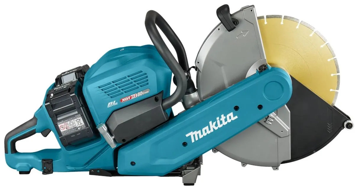 Makita CE002GT401X Accu Doorslijper 355mm - 2x 40V Max 5.0Ah - Blauw