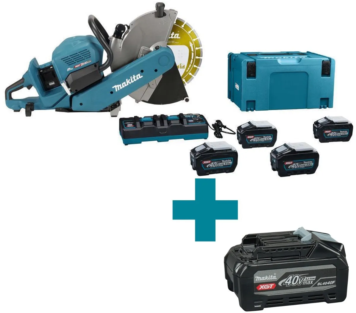 Makita CE002GT401X Accu Doorslijper 355mm