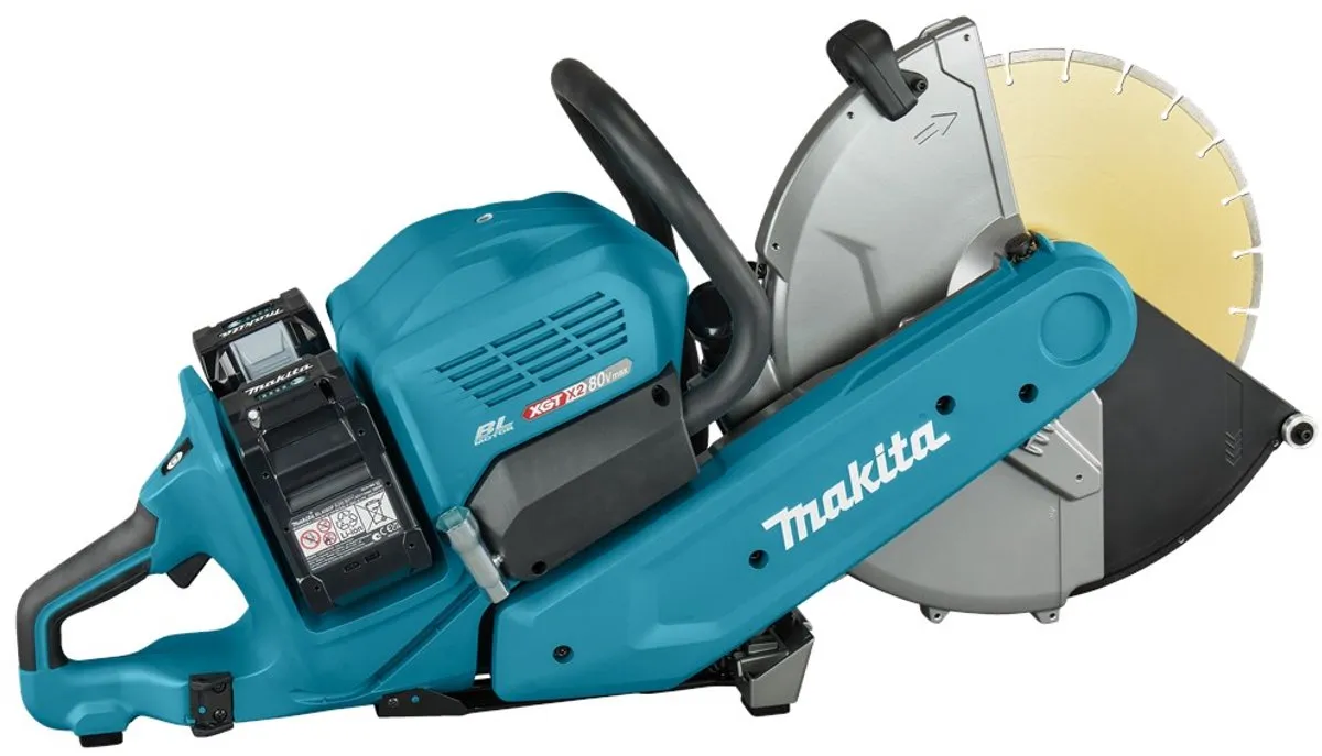Makita CE002GT401X Accu Doorslijper 355mm - 2x 40V Max 5.0Ah - Blauw