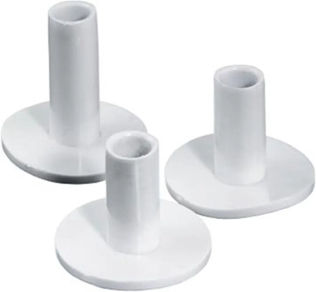 Legend Rubber Drivingrange Tees - Wit - 1 Paar