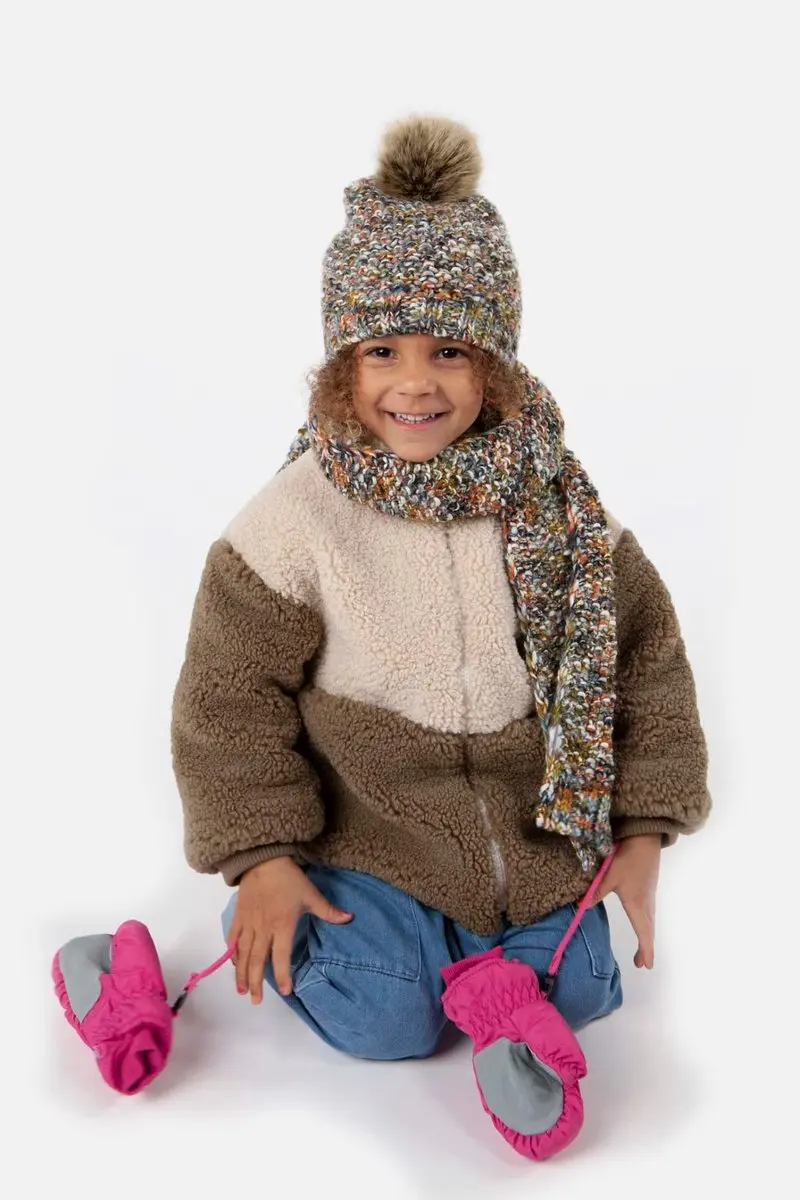 Barts Nylon Mitts Kids Handschoenen Maat 3 - Roze