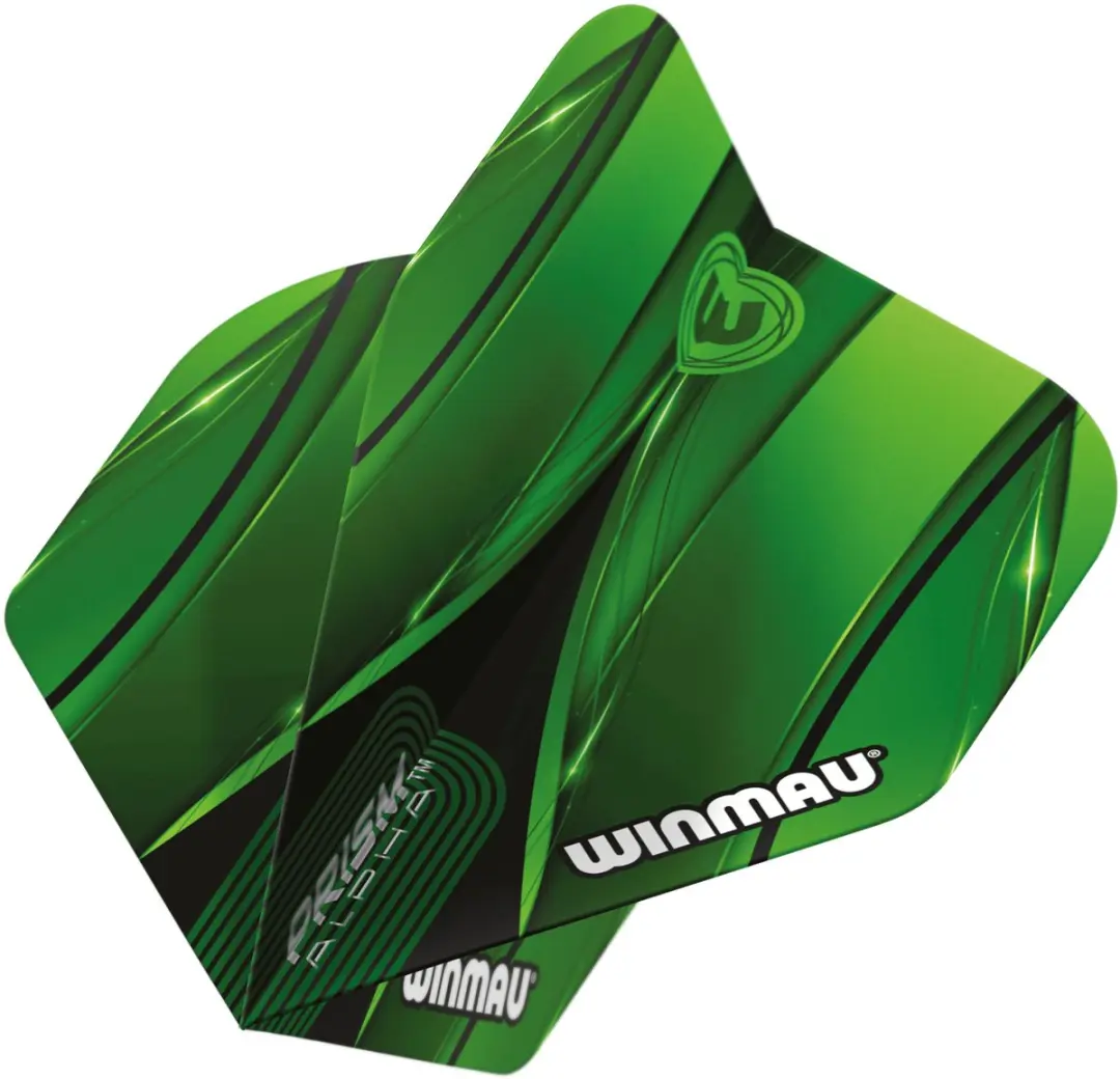 Winmau Prism Alpha Sniper Dart Flights - Groen - 3 Stuks