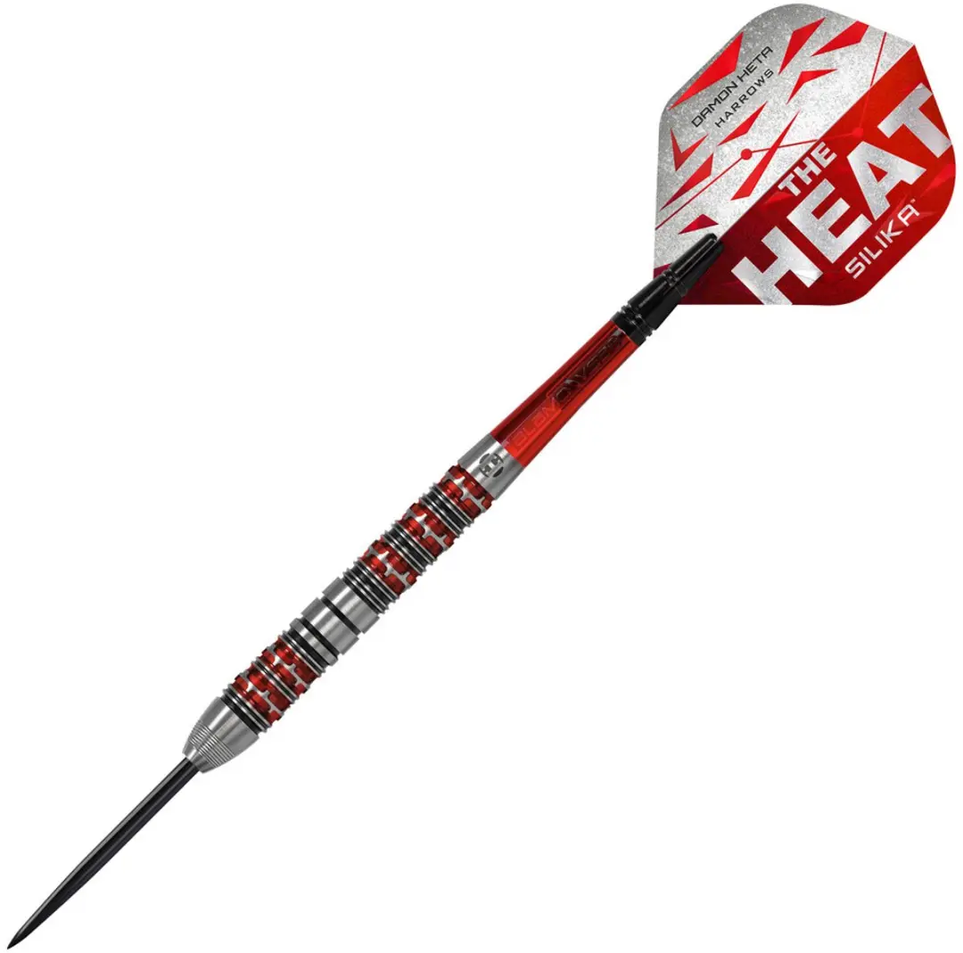 Harrows Damon Heta Series 3 Darts 21g - 3 Stuks - Rood