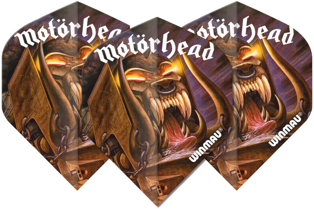 Winmau Rock Legends Motorhead Orgasmatron Dartvleugels - 3 Stuks - Multi