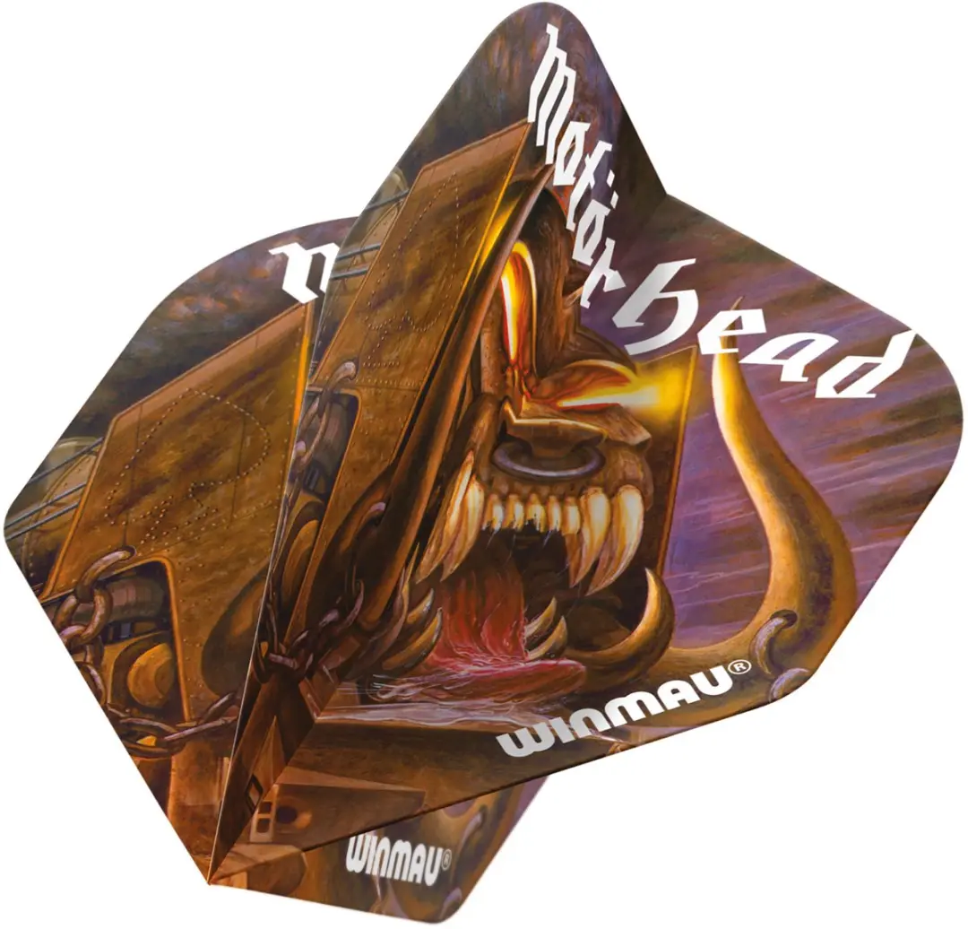 Winmau Rock Legends Motorhead Orgasmatron Dartvleugels - 3 Stuks - Multi