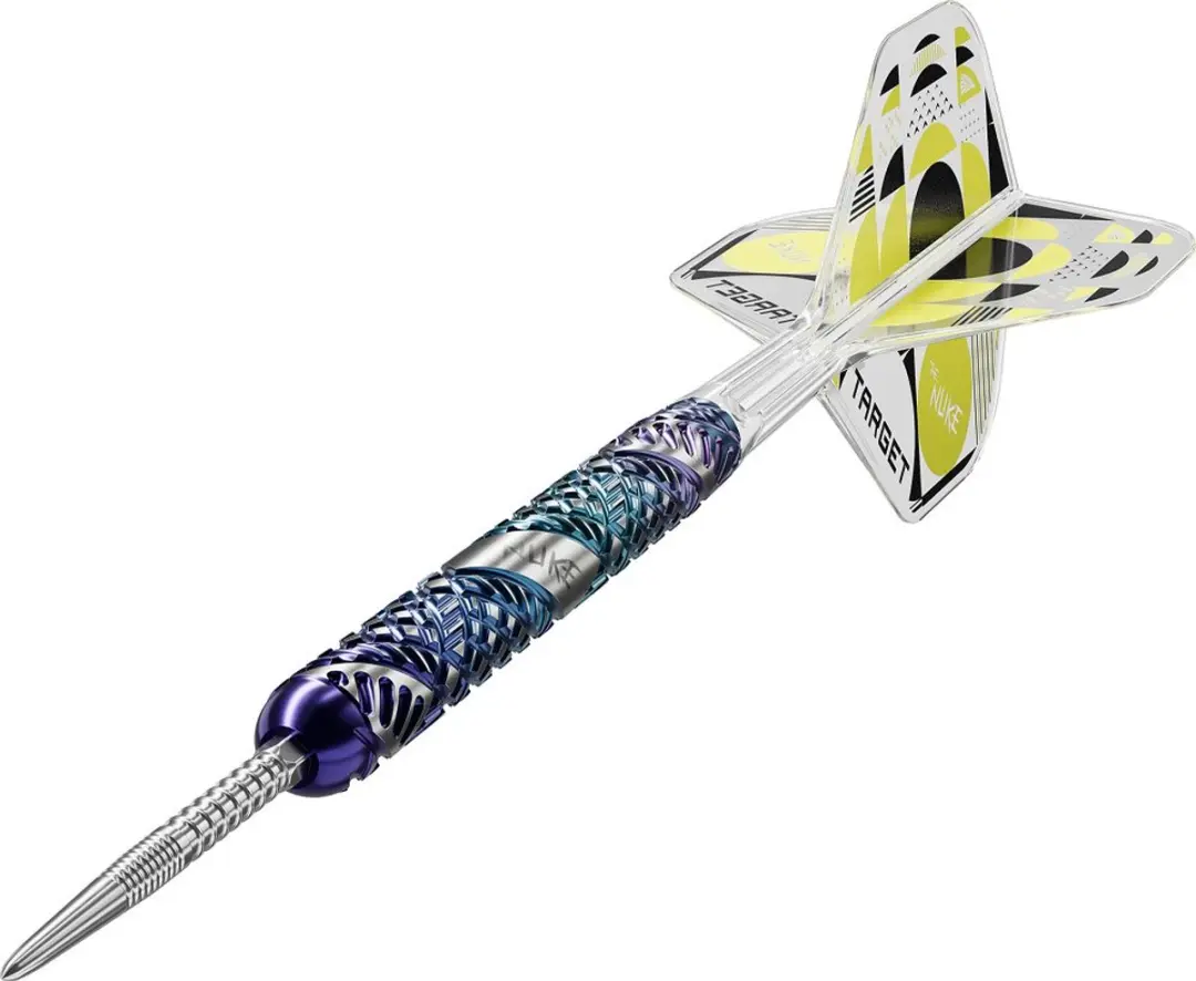 Target Luke Littler Edge Swiss Point 95% Dartpijlen - 3 Stuks - Blauw