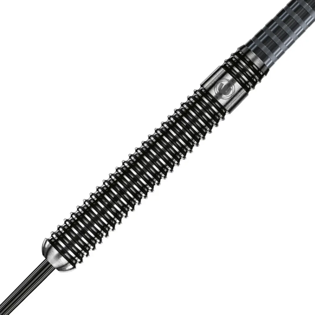 Winmau Blackout 1 Dartpijlen - 3 Stuks - Zwart/Zilver