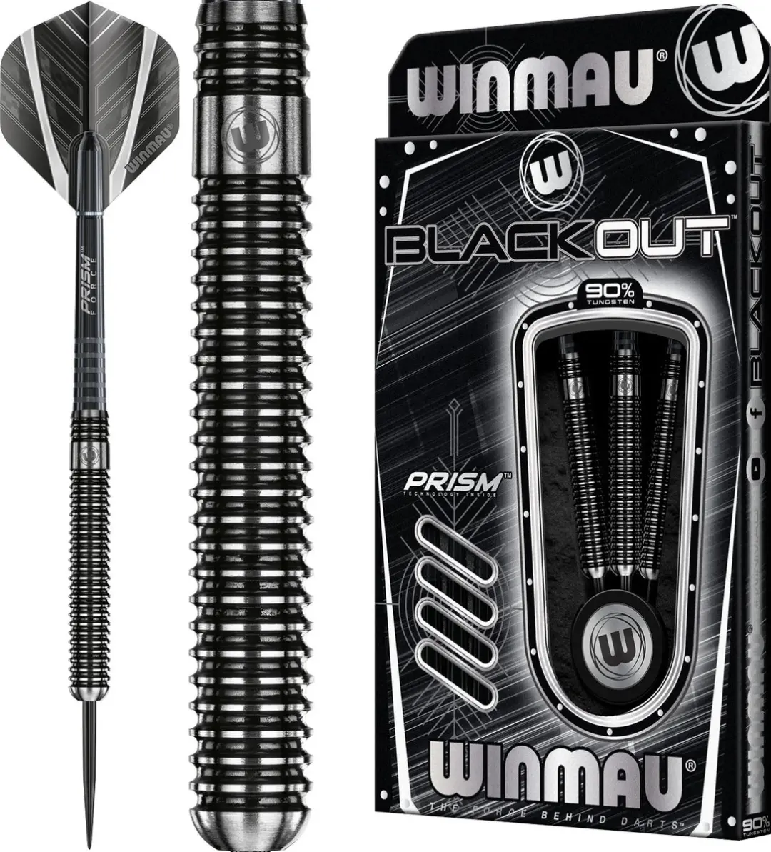 Winmau Blackout 1 Dartpijlen
