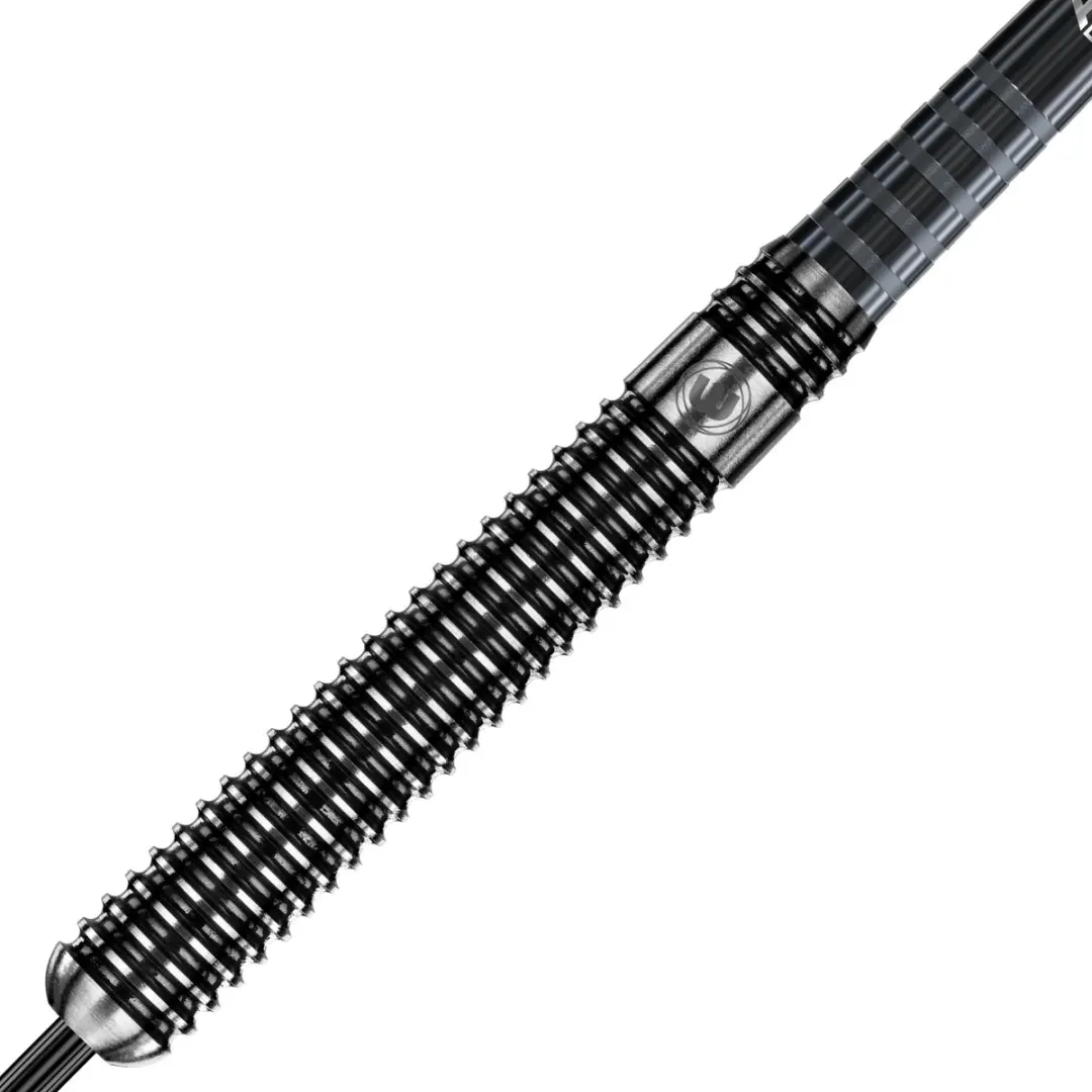 Winmau Blackout 1 Dartpijlen - 3 Stuks - Zwart/Zilver
