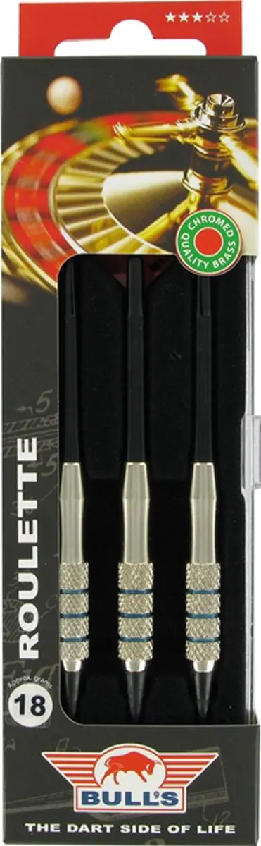 Bull's Roulette Brass A Soft Tip Dartpijlen 18g - 3 Stuks