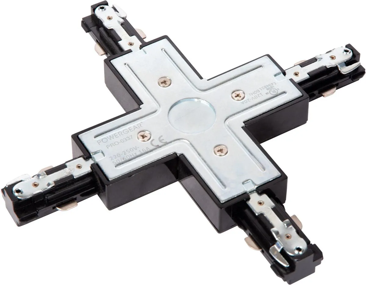 Lucide TRACK X-koppelstuk Railverlichting - 1 Stuk - Zwart