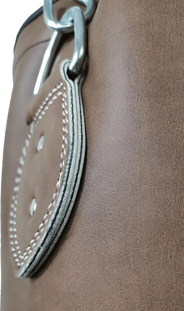 Legend Bokszak Bruin Vintage 120cm - Panda Hide Leather - Hangend