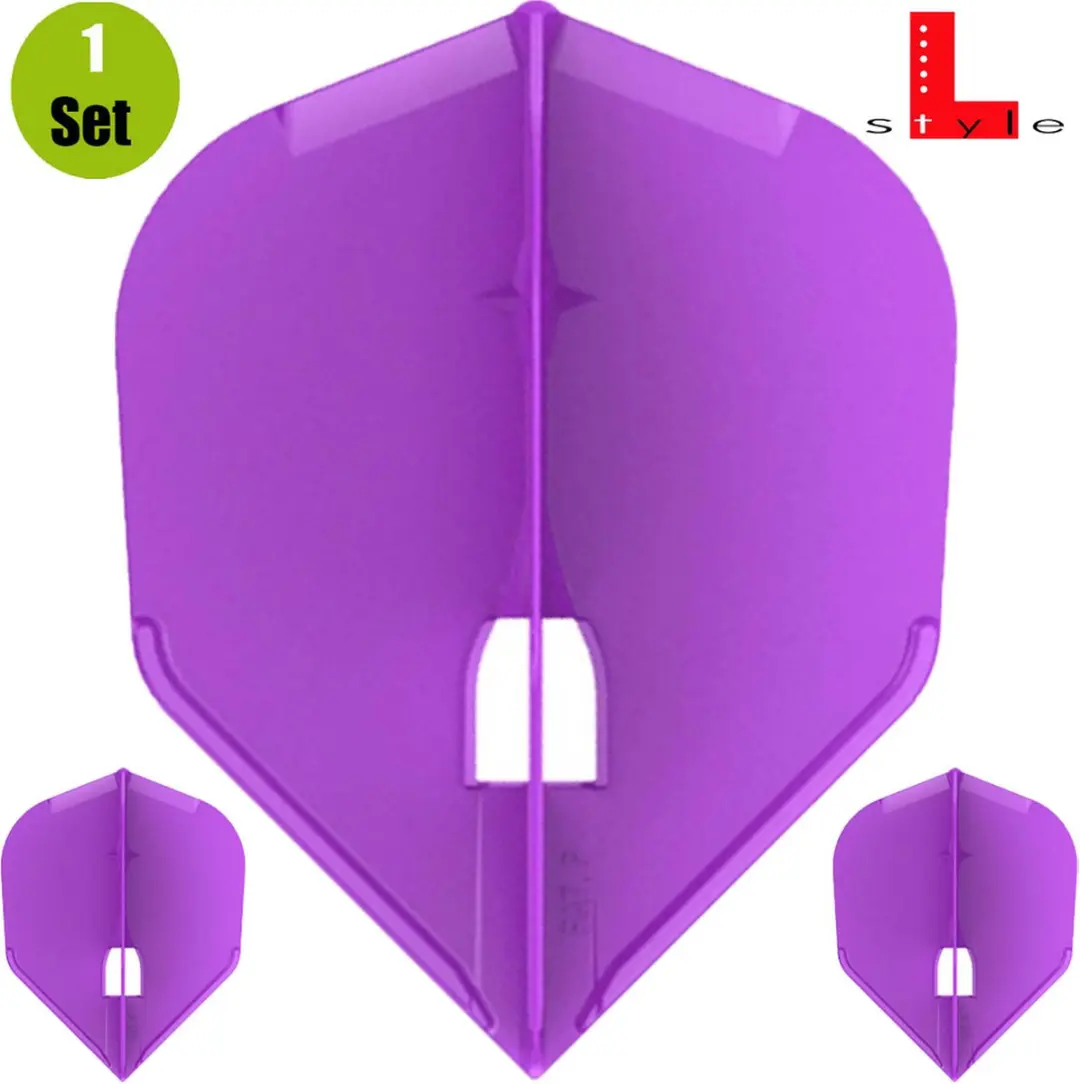 L-Style Champagne Flight L3 Shape Solid Deep Purple FP3331