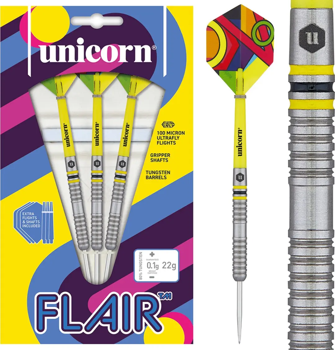 Unicorn Flair 3 80% 27722 - 3 Stuks - Meerkleurig