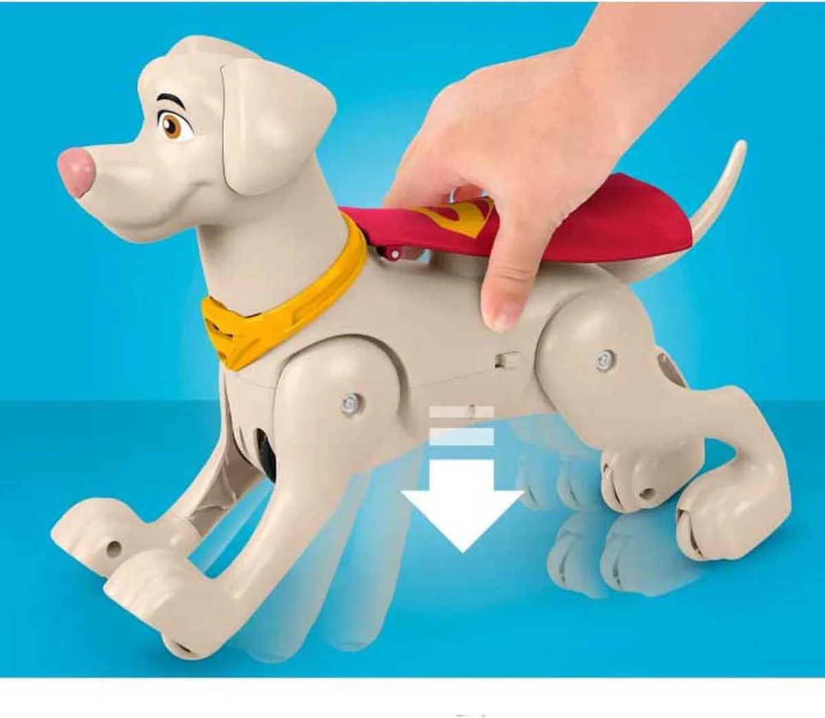 Fisher-Price DC League of Superpets Krypto - 39cm - Beige