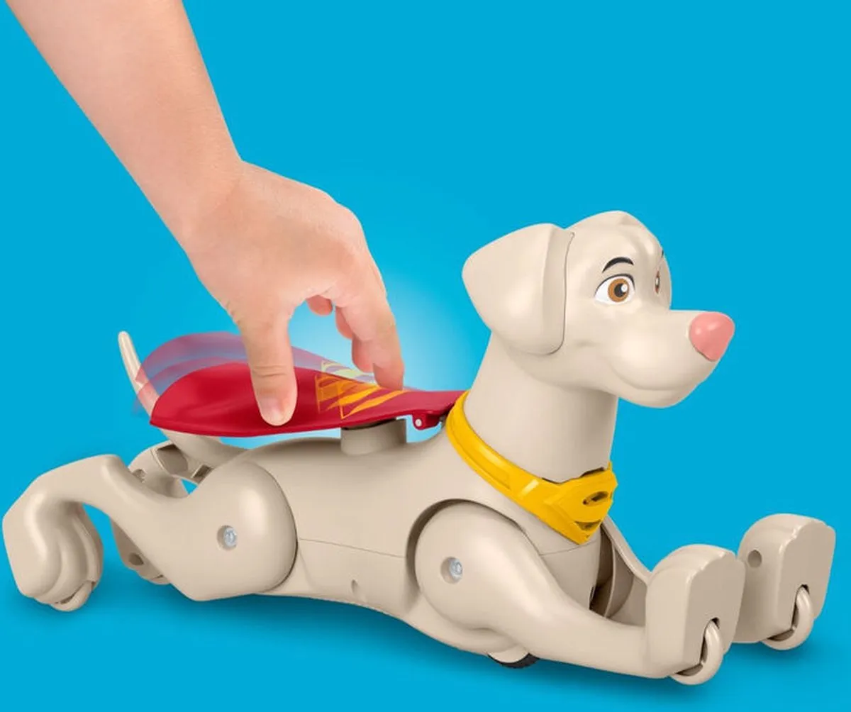 Fisher-Price DC League of Superpets Krypto - 39cm - Beige