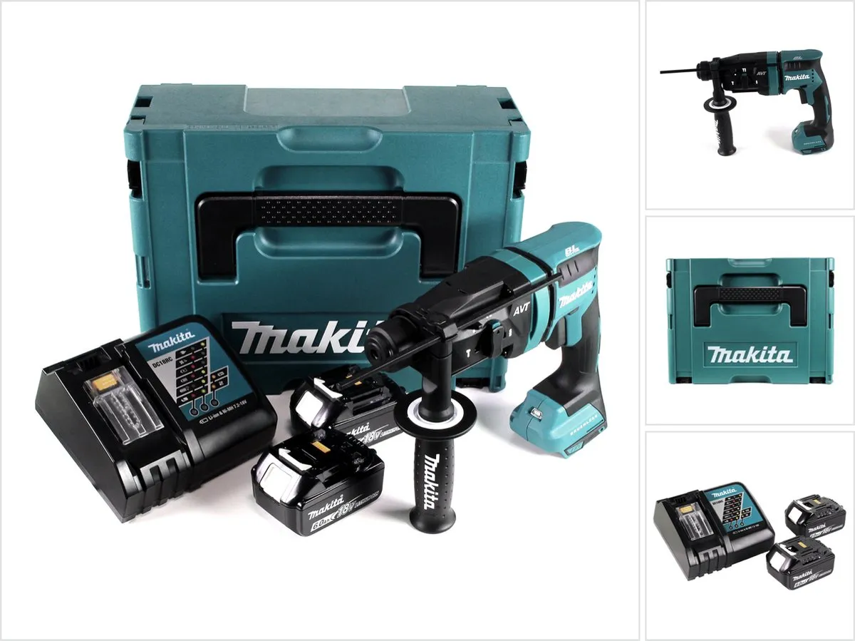 Makita DHR182RGJ Accu-boorhamer 18V SDS-plus