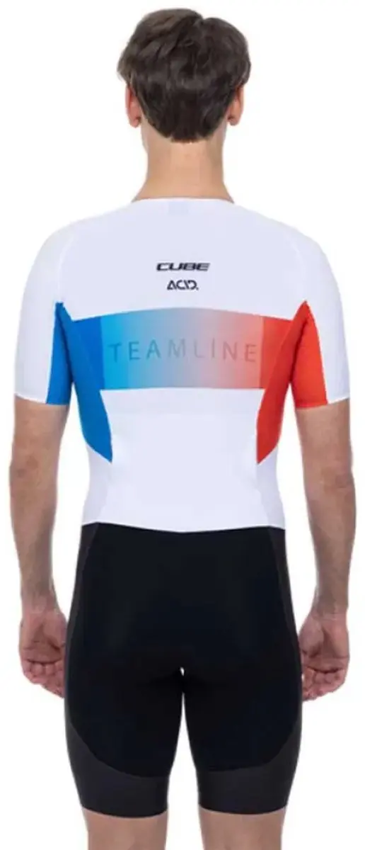 Cube Teamline Triatlonpak M - Black/Blue/White