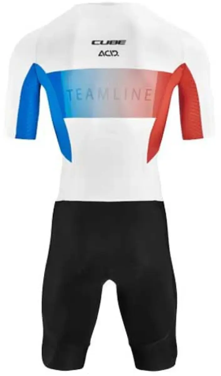 Cube Teamline Triatlonpak M - Black/Blue/White