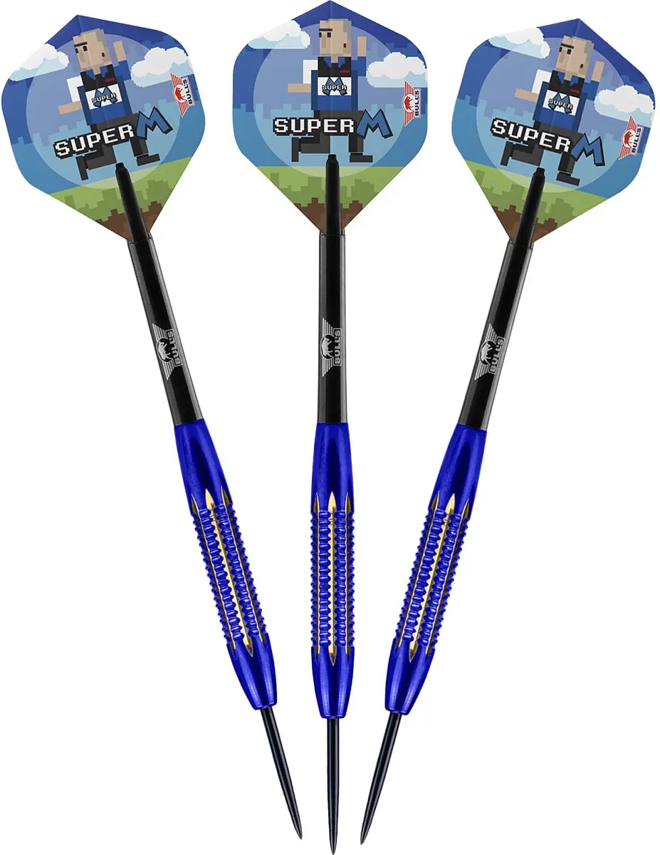 Bull's Mario Vandenbogaerde Dartpijlen Shell Coated Brass 21g