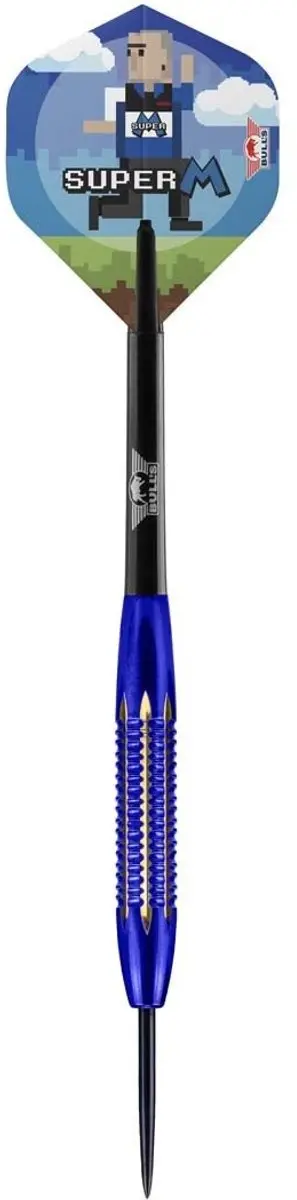 Bull's Mario Vandenbogaerde Dartpijlen Shell Coated Brass 21g - 3 Stuks - afbeelding 6 van 6