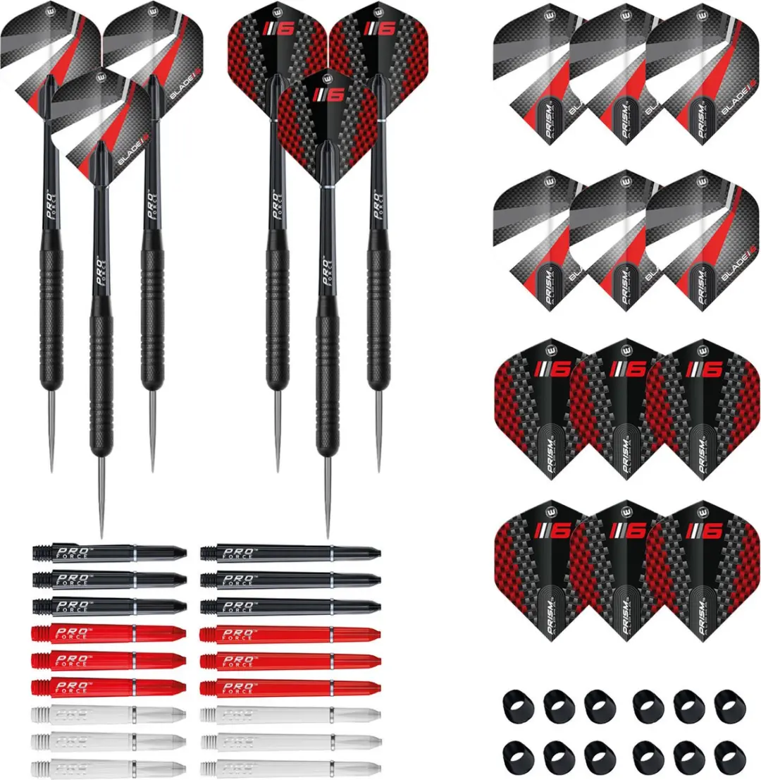 Winmau Blade 6 Starter Pack Dartpijlen - 3 Stuks