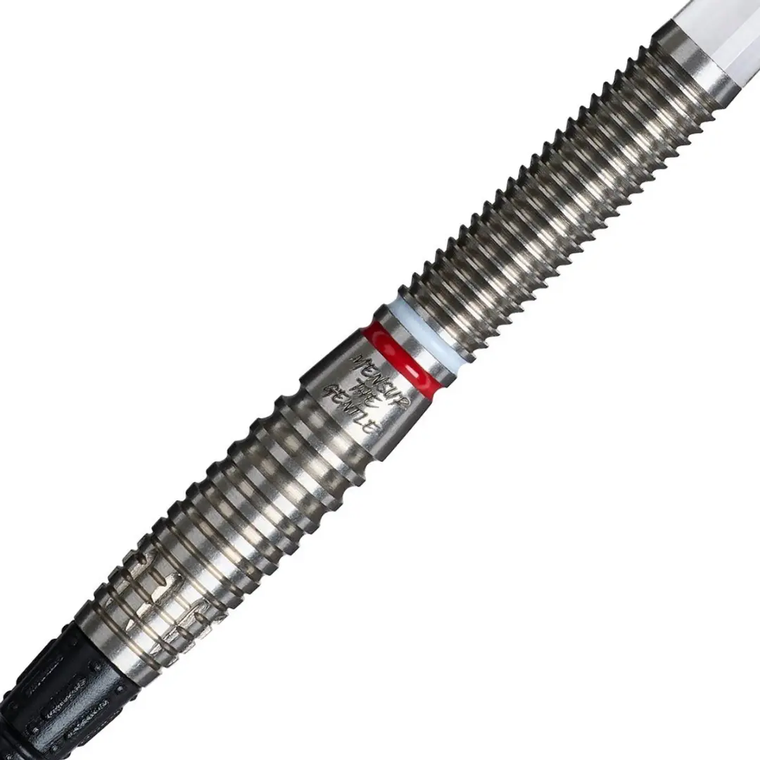 Unicorn Mensur Suljovic 80% Soft Tip Darts - 3 Stuks - Zilver