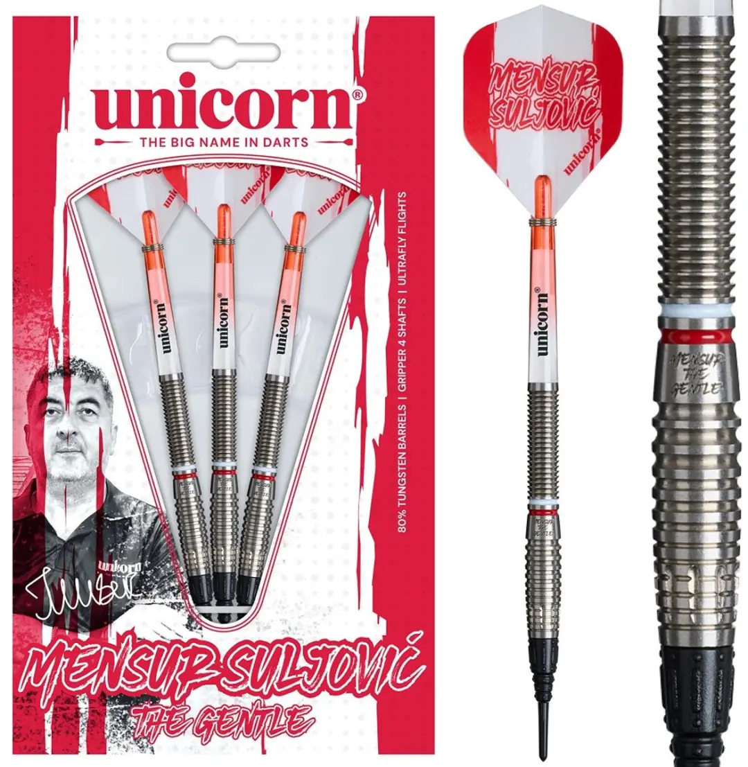 Unicorn Mensur Suljovic 80% Soft Tip Darts