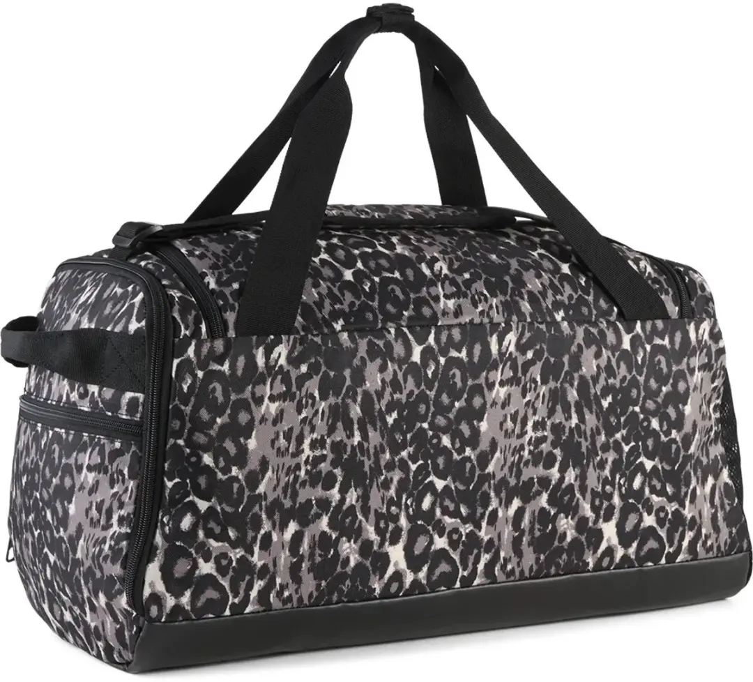 PUMA Challenger AOP Sporttas 35L - Mouse Gray/Buttercream/Leopard
