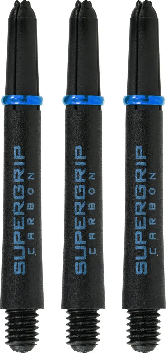 Harrows Supergrip Carbon Shaft Aqua Midi SH0180 - 3 Stuks