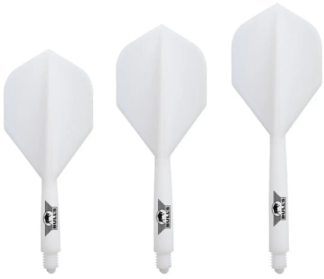 Bull's Union Flight System No.2 BU-51904 - 3 Stuks - Wit Small