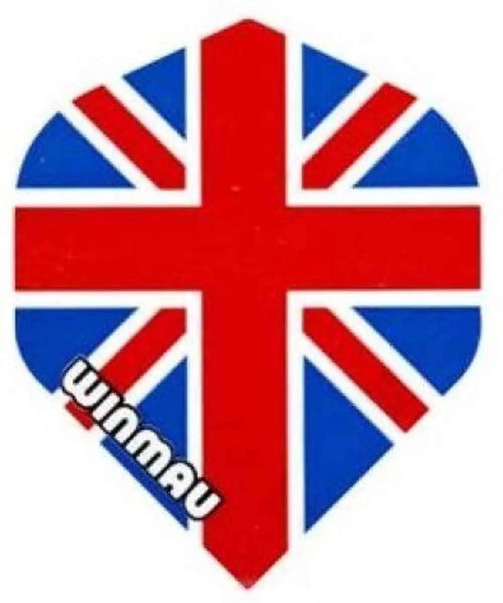 Winmau Mega Standard Union Jack Dartvluchten 6900-123 - 3 Stuks - afbeelding 6 van 6