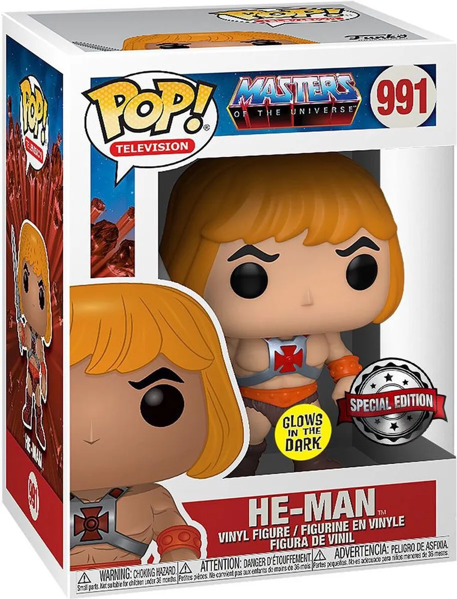 Funko POP! He-Man & T-shirt Box - Zwart