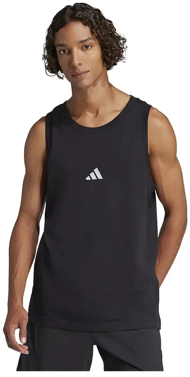 adidas Essentials Small Logo Mouwloos T-shirt
