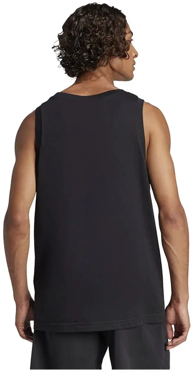 adidas Essentials Small Logo Mouwloos T-shirt - Zwart XL