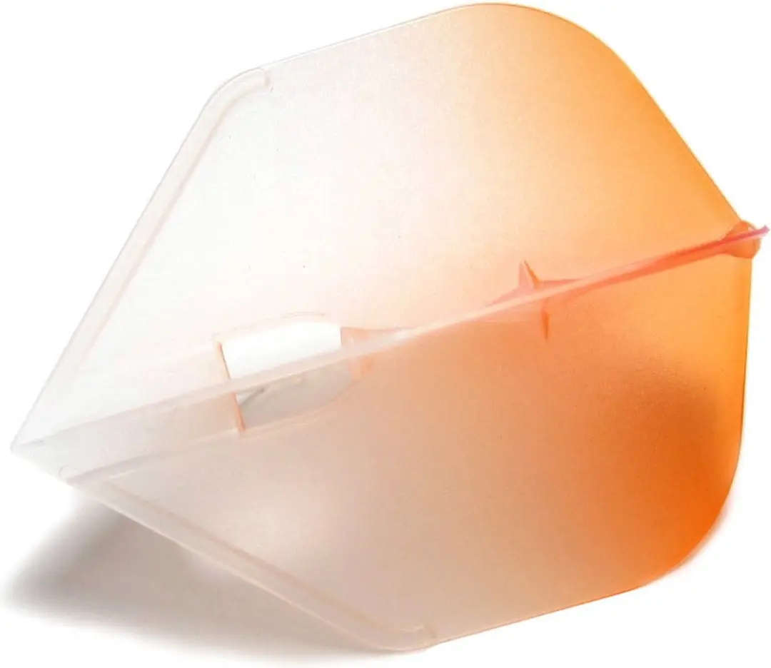 L-Style Champagne L3 Shape Dartvleugels - 2-Tone Oranje