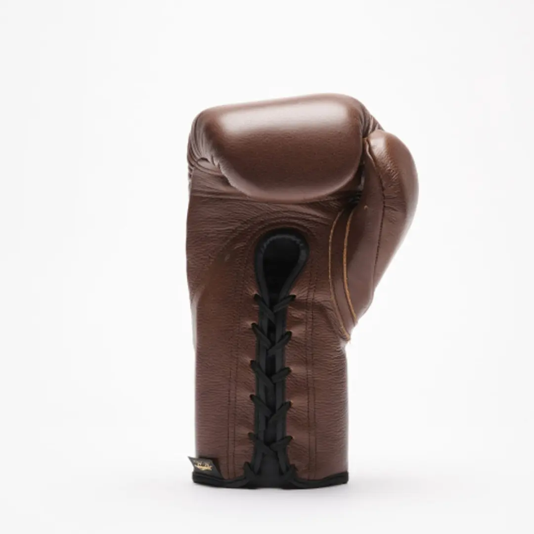 Montana Romeo Classico Lacets Bokshandschoenen 12 oz - Bruin