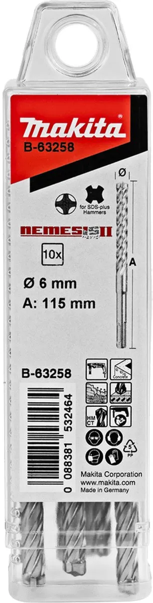Makita SDS-Plus Boor B-63258