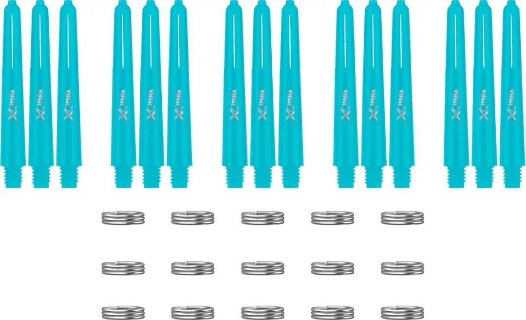 XQMax Dart Shafts Aqua35