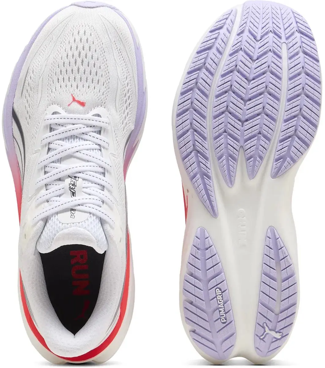 PUMA Velocity Nitro 5 Hardloopschoenen 38.5 - Wit