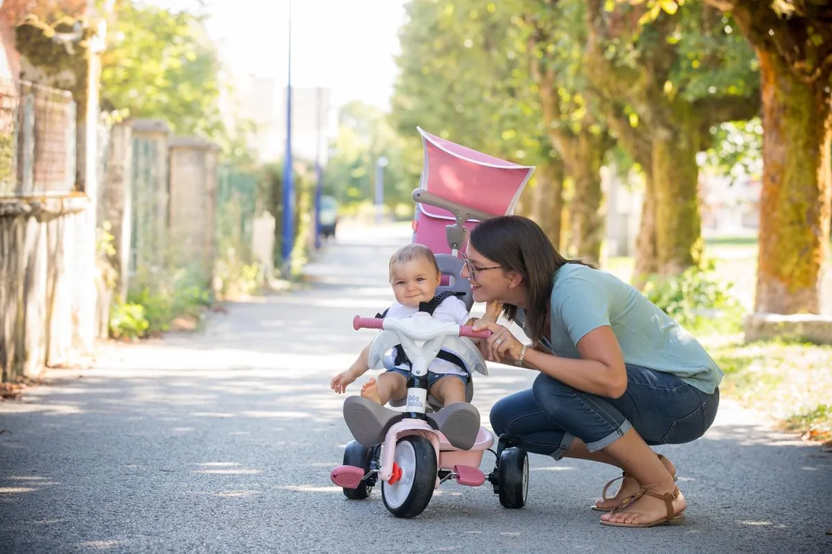 Smoby Baby Balade Plus Driewieler Roze